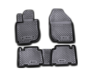 ΠΑΤΑΚΙΑ ΣΕ ΣΚΑΦΗ TPE ΛΑΣΤΙΧΟ ΓΙΑ TOYOTA RAV4 ΜΑΚΡΥ 2006+  ΣΕ ΜΑΥΡΟ ΧΡΩΜΑ NOVLINE - 4 ΤΕΜ.