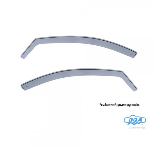 ΖΕΥΓΑΡΙ ΜΠΡΟΣΤΙΝΟΙ ΑΝΕΜΟΘΡΑΥΣΤΕΣ ΓΙΑ VW GOLF SPORTSVAN 5D 2014+ ΑΠΟ ΕΥΚΑΜΠΤΟ ΧΥΤΟ ΑΚΡΥΛΙΚΟ ΓΥΑΛΙ (CAST ACRYLIC GLASS) DGA - 2 ΤΕΜ.