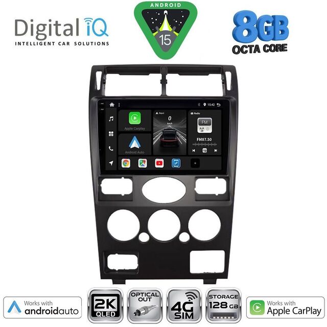 DIGITAL IQ BXK 20161B_CPAA (9inc) MULTIMEDIA TABLET for FORD MONDEO mod. 2003-2006