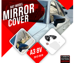 Καπάκια καθρεφτών batman - Audi A3 8V 2013 - 2019