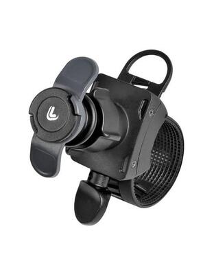 Βάση Στήριξης Κινητού Belt της σειράς Optiline για Τιμόνι Μηχανής ή Ποδηλάτου με διάμετρο από 15 mm έως 40 mm, ρυθμιζόμενο ιμάντα δέσης (λουρί) με πεταλούδα και σύστημα Duolock, συμβατή με Θήκες ή Αντάπτορες Κινητού Optiline