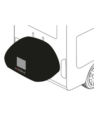 Nordrive - Κουκούλα/κάλυμμα για 2 ποδήλατα 145x70x120cm για βάση τροχόσπιτου Outdoor Bike Carrier - 1 τεμ. (L.N60059)