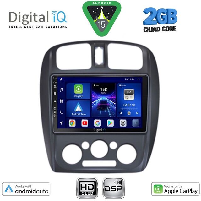 DIGITAL IQ BXC 3363_CPAA (9inc) MULTIMEDIA TABLET for MAZDA 323 mod. 1998-2004
