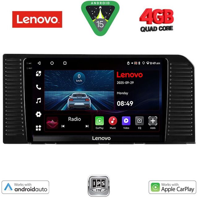 LENOVO LVE 8776_CPAA (10inc) MULTIMEDIA TABLET for TOYOTA PRADO mod. 2023+