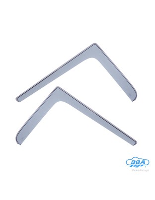 ΖΕΥΓΑΡΙ ΜΠΡΟΣΤΙΝΟΙ ΑΝΕΜΟΘΡΑΥΣΤΕΣ ΓΙΑ FORD TRANSIT 3/4/5D 2000-2013 ΑΠΟ ΕΥΚΑΜΠΤΟ ΧΥΤΟ ΑΚΡΥΛΙΚΟ ΓΥΑΛΙ (CAST ACRYLIC GLASS) DGA - 2 ΤΕΜ.
