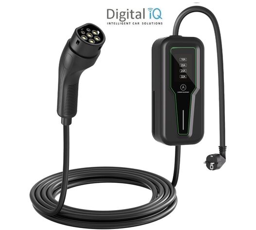 DIQ EV PRL 01635 (PORTABLE EV CHARGER TYPE 2 PEVC16A01 - 16A - 3.5kW)