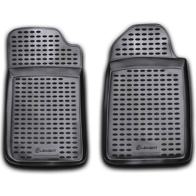 ΠΑΤΑΚΙΑ ΣΕ ΣΚΑΦΗ TPE ΛΑΣΤΙΧΟ ΓΙΑ RENAULT KANGOO 1998-2013  ΣΕ ΑΝΘΡΑΚΙ ΣΚΟΥΡΟ ΓΚΡΙ ΧΡΩΜΑ NOVLINE - 2 ΤΕΜ.