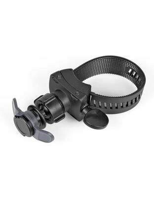 Βάση Στήριξης Κινητού Belt της σειράς Optiline για Τιμόνι Μηχανής ή Ποδηλάτου με διάμετρο από 15 mm έως 40 mm, ρυθμιζόμενο ιμάντα δέσης (λουρί) με πεταλούδα και σύστημα Duolock, συμβατή με Θήκες ή Αντάπτορες Κινητού Optiline