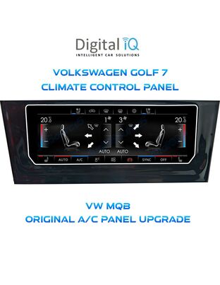 DIGITAL IQ CCP 747_CP (6.9") (MQB) CLIMATE CONTROL PANEL for VW GOLF 7 mod. 2013-2020