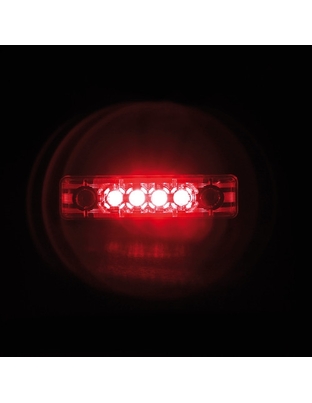 ΦΩΣ ΦΟΡΤΗΓΟΥ 16x65mm 4LED 24V ΚΟΚΚΙΝΟ