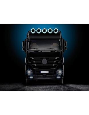 ΠΡΟΒΟΛΕΑΣ SATURN 9 INCH 12/24V-H7 ΚΑΡΦΙ ΜΕ LED ΘΕΣΕΩΣ ΣΤΡΟΓΓΥΛΟΣ 220mm 1ΤΕΜ.