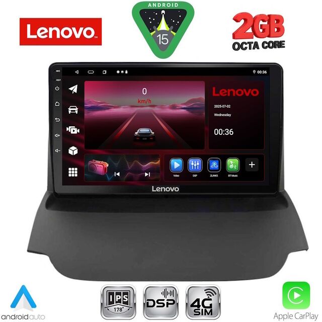 LENOVO LVF 5151A_CPA (9inc) MULTIMEDIA TABLET for FORD ECOSPORT  mod. 2012-2018