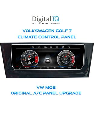 DIGITAL IQ CCP 747_CP (6.9") (MQB) CLIMATE CONTROL PANEL for VW GOLF 7 mod. 2013-2020