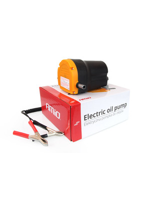 Amio - Αντλία Αναρρόφησης Λαδιού Κινητήρα 12V 60W για εύκολη αλλαγή λαδιών χωρίς λύσιμο με ροή έως 0.3L/min και ασφαλή χρήση σε αυτοκίνητο - 1 Τεμ. (01994/AM)