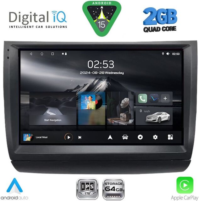 DIGITAL IQ RSD 1728_CPA (9inc) MULTIMEDIA TABLET for TOYOTA PRIUS mod. 2003-2009