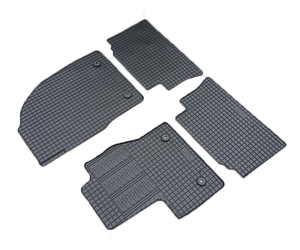 Cik - ΠΑΤΑΚΙΑ ΑΥΤΟΚΙΝΗΤΟΥ ΑΠΟ ΛΑΣΤΙΧΟ ΓΙΑ FORD KUGA 2015-2019 ΣΕ ΜΑΥΡΟ ΧΡΩΜΑ ΜΕ ΚΟΥΜΠΩΜΑΤΑ - 4 ΤΕΜ. (RM.FO.0020/CK)