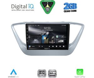 DIGITAL IQ RSD 1251_CPA (9inc) MULTIMEDIA TABLET for HYUNDAI ACCENT - VERNA mod. 2017-2023