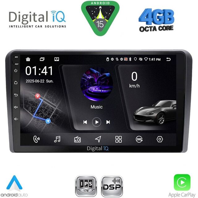 DIGITAL IQ RSG 6510_CPA (9inc) MULTIMEDIA TABLET for CITROEN - PEUGEOT - TOYOTA
