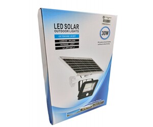 ΗΛΙΑΚΟΣ ΠΡΟΒΟΛΕΑΣ 30W ΜΕ ΑΙΣΘΗΤΗΡΑ ΚΙΝΗΣΗΣ LED-30W