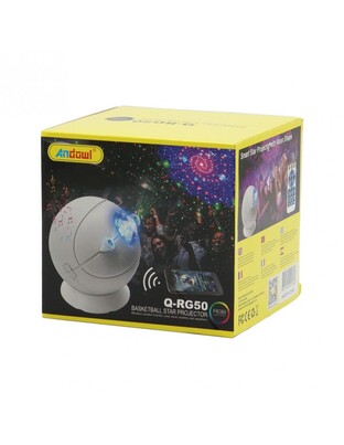 ΦΩΤΟΡΥΘΜΙΚΟ mini ΠΡΟΤΖΕΚΤΟΡΑΣ RGB ANDOWL Q-RG50