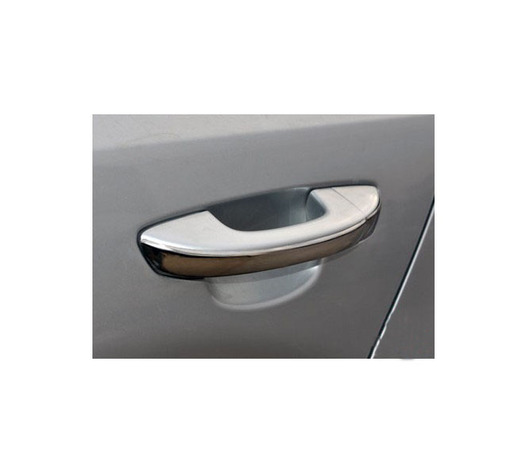 ΧΕΡΟΥΛΙΑ ΠΟΡΤΑΣ ΓΙΑ VW GOLF 6 5D 2010-2013  ΧΡΩΜΙΟ ΜΕΤΑΛΛΙΚΑ S-DIZAYN - 4 TEM.