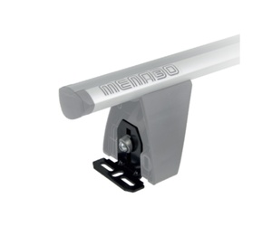 MENABO DLFIX201FP KIT TYPE FP ΑΚΡΑ (ΠΟΔΙΑ) ΓΙΑ ΜΠΑΡΕΣ ΟΡΟΦΗΣ DELTA / OMEGA BLACK / SILVER - 1 ΣΕΤ (10490/MB)