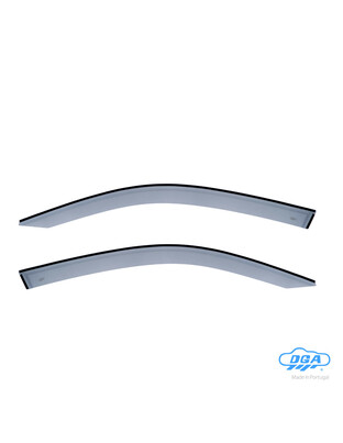 ΖΕΥΓΑΡΙ ΜΠΡΟΣΤΙΝΟΙ ΑΝΕΜΟΘΡΑΥΣΤΕΣ ΓΙΑ FORD TRANSIT CONNECT / TOURNEO II 2D/5D 2014+ ΕΞΩΤΕΡΙΚΟΙ ΑΥΤΟΚΟΛΛΗΤΟΙ ΑΠΟ ΕΥΚΑΜΠΤΟ ΧΥΤΟ ΑΚΡΥΛΙΚΟ ΓΥΑΛΙ  (CAST ACRYLIC GLASS) DGA - 2 ΤΕΜ.