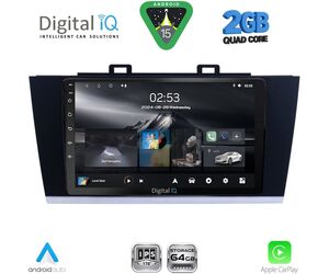 DIGITAL IQ RSD 1668_CPA (9inc) MULTIMEDIA TABLET for SUBARU LEGACY – OUTBACK mod. 2014-2019