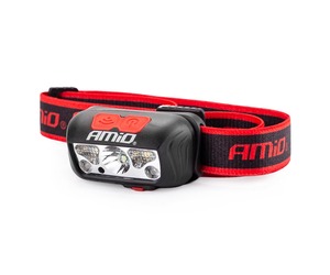 Amio - ΦΑΚΟΣ ΚΕΦΑΛΗΣ ΕΡΓΑΣΙΑΣ LH03 1200mAh MICRO USB XPE+2LED+2SMD 180FLUX 8x7x7cm - 1 τεμ. (02825/AM)