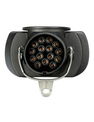 ΑΝΤΑΠΤΟΡΑΣ ΦΟΡΤΗΓΟΥ ΔΙΠΛΟΣ 24V 15pin (ISO12098)> 1 TYPE N (ISO1185)+1 TYPE S (ISO 3731) ERICH JAEGER LAMPA - 1 TEM.