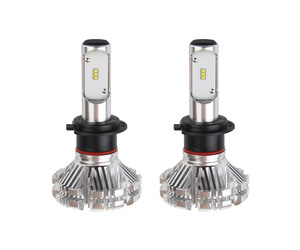 Amio - Λαμπτήρες SX SERIES τύπου H7 τάση λειτουργίας 6/12V απόδοσης 40W 6000K 3200lm με ενσωματωμένη ψύκτρα για Επιβατικά Αυτοκίνητα και Μοτοσυκλέτες - 2 τεμ. (01063/AM)