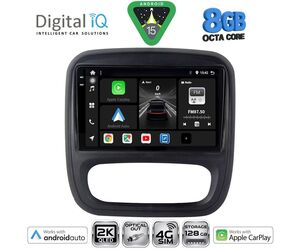 DIGITAL IQ BXK 20499_CPAA (9inc) MULTIMEDIA TABLET for OPEL VIVARO – RENAULT TRAFIC – FIAT TALENDO – NISSAN NV 300 mod. 2014-2019