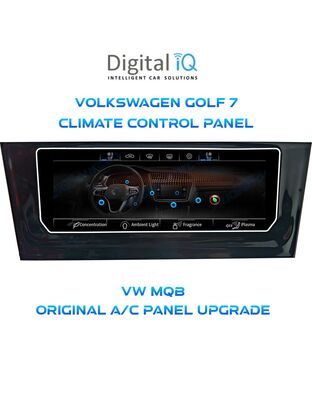 DIGITAL IQ CCP 747_CP (6.9") (MQB) CLIMATE CONTROL PANEL for VW GOLF 7 mod. 2013-2020