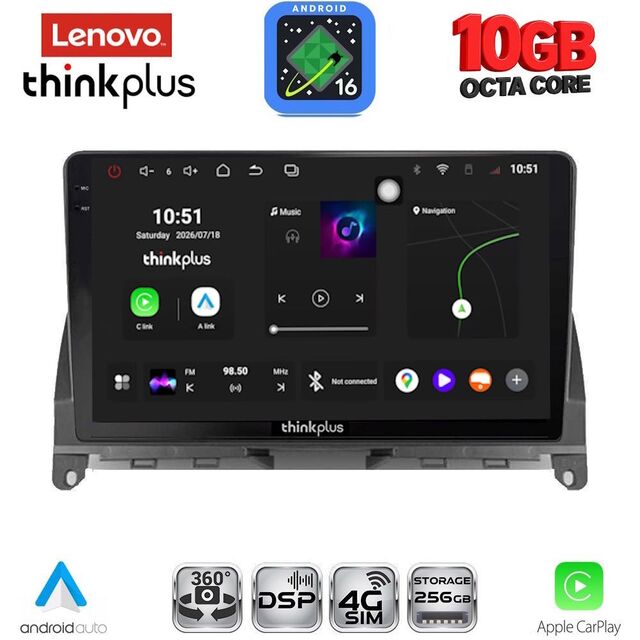 LENOVO LTM 11405_CPA (9inc) MULTIMEDIA TABLET for MERCEDES C (W204) mod. 2007-2011