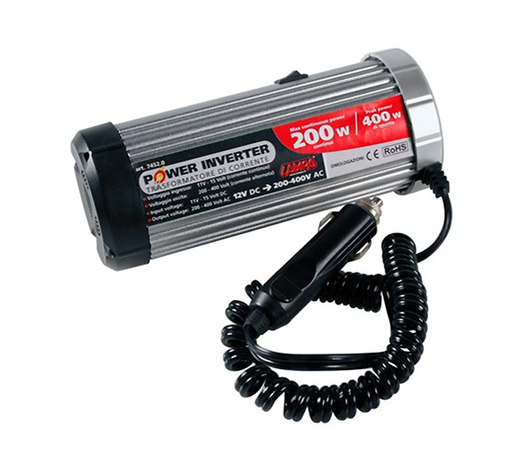 POWER INVERTER 200 ΜΕΤΑΤΡΟΠΕΑΣ 12V > 220V MAX POWER 200W - PEAK POWER 400W