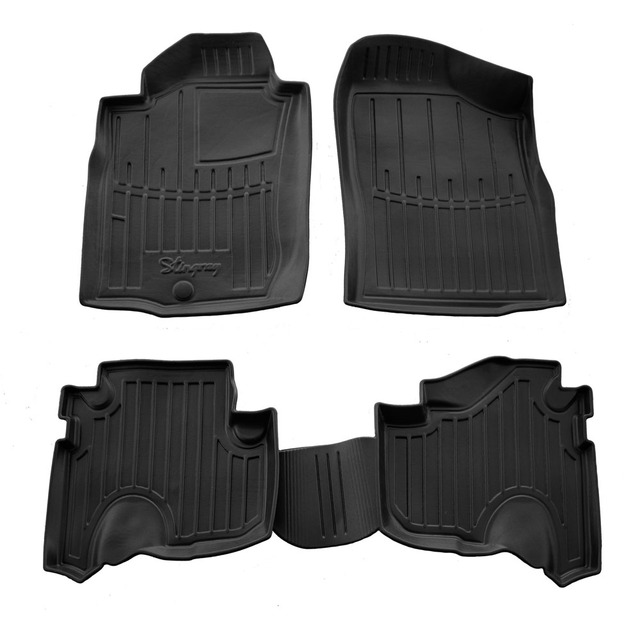 ΠΑΤΑΚΙA ΛΑΣΤΙΧΟ ΣΕ ΣΚΑΦΗ ME KOYMΠΩΜΑΤΑ ΓΙΑ TOYOTA LAND CRUISER PRADO J95 3D 1996-2002 RACE AXION - 4 Τεμ.