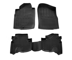 ΠΑΤΑΚΙA ΛΑΣΤΙΧΟ ΣΕ ΣΚΑΦΗ ME KOYMΠΩΜΑΤΑ ΓΙΑ TOYOTA LAND CRUISER PRADO J95 3D 1996-2002 RACE AXION - 4 Τεμ.