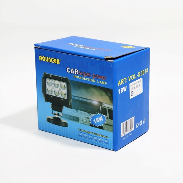 ΠΡΟΒΟΛΕΑΣ LED ΔΙΑΣΠΟΡΑΣ 18W VOL-S3018FA