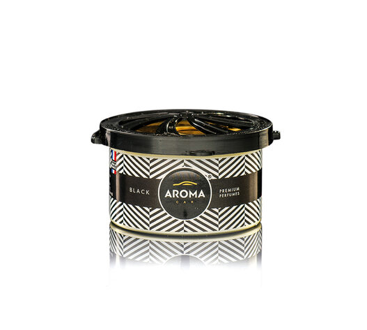 Amio – Αρωματικό Αυτοκινήτου σε Κονσέρβα Aroma Prestige Organic Black για Φρεσκάδα & Καθημερινή Χρήση – 1 Τεμ. (A92515/AM)