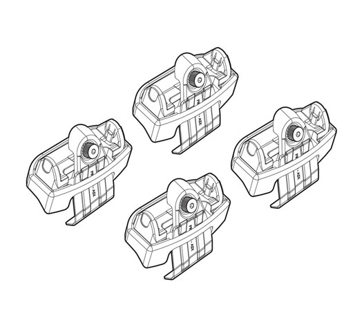 ΑΚΡΑ ΓΙΑ ΜΠΑΡΕΣ NORDRIVE ΓΙΑ TOYOTA VERSO 2009+ KIT