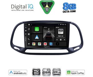 DIGITAL IQ BXF 18138_CPAA (9inc) MULTIMEDIA TABLET for FIAT DOBLO – OPEL COMBO mod. 2015-2018
