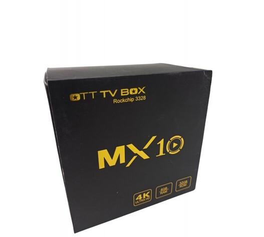 TV BOX 4K ULTRA HD MX10
