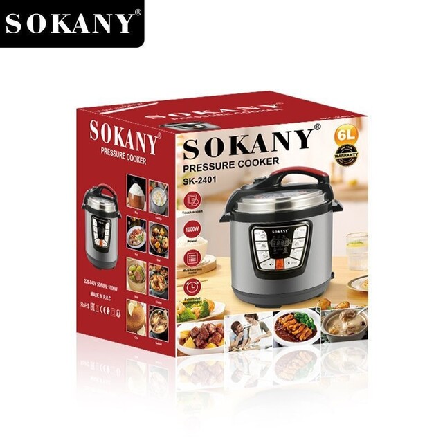 ΠΟΛΥΜΑΓΕΙΡΑΣ SOKANY 1000W ΜΕ ΧΩΡΗΤΙΚΟΤΗΤΑ 6L SK-2401