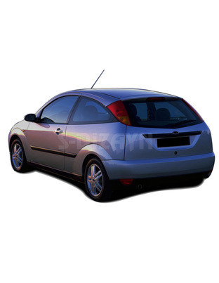 ΧΕΡΟΥΛΙΑ ΠΟΡΤΑΣ ΓΙΑ FORD FOCUS 3D 1998-2005  ΧΡΩΜΙΟ ΜΕΤΑΛΛΙΚΟ 2ΤΕΜ.