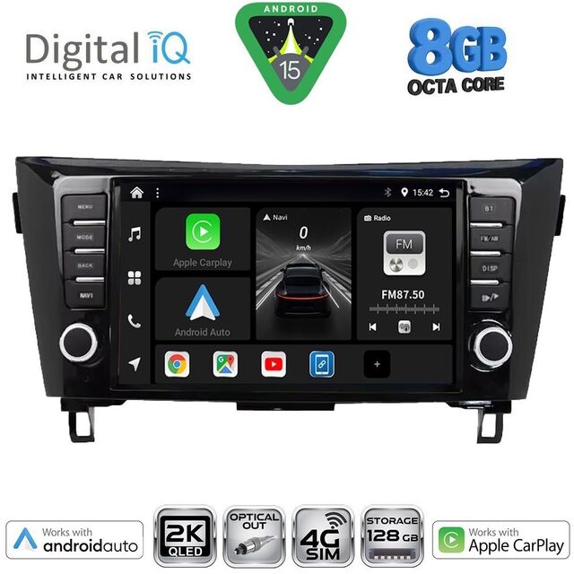 DIGITAL IQ BXK 20467_CPAA (9inc) MULTIMEDIA TABLET for NISSAN QASHQAI - XTRAIL mod. 2014-2021