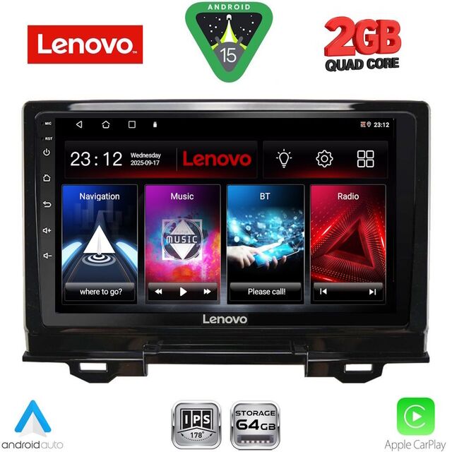 LENOVO LVD 2202A_CPA (9inc) MULTIMEDIA TABLET for HONDA HRV mod. 202A1-202A6