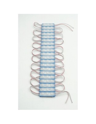 LED MODULE ΑΛΥΣΙΔΑ ΜΠΛΕ ΧΡΩΜΑ ΑΔΙΑΒΡΟΧΑ 12V 20ΤΜΧ MZD0050A