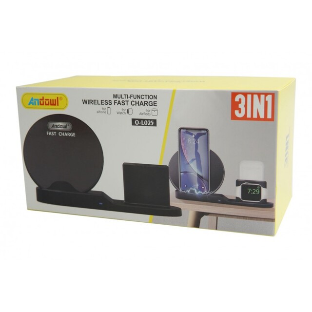 3 ΣΕ 1 ΒΑΣΗ ΓΙΑ ΑΣΥΡΜΑΤΗ ΦΟΡΤΙΣΗ ANDOWL AN-Q-L025