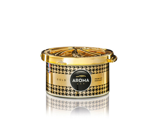 Amio – Αρωματικό Αυτοκινήτου σε Κονσέρβα Aroma Prestige Organic Gold για Φρεσκάδα & Καθημερινή Χρήση – 1 Τεμ. (A92516/AM)