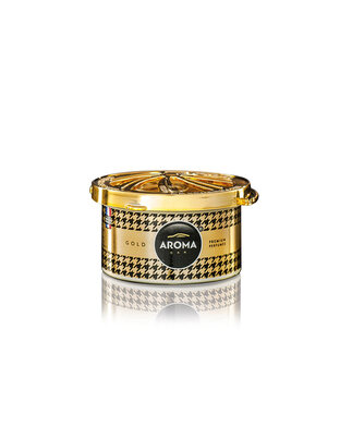 Amio – Αρωματικό Αυτοκινήτου σε Κονσέρβα Aroma Prestige Organic Gold για Φρεσκάδα & Καθημερινή Χρήση – 1 Τεμ. (A92516/AM)